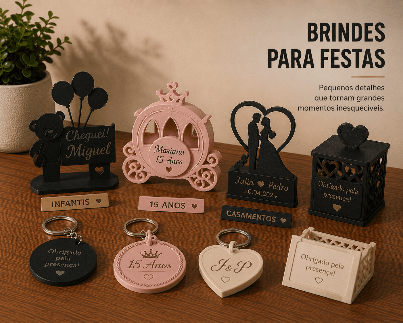 Brindes para Festas